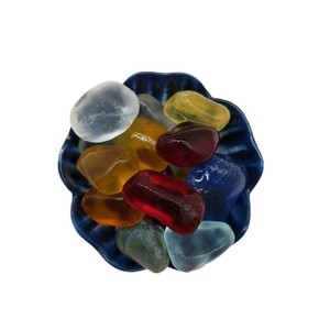Sea glass for Beach adventure treasure hunt/paesaggio decorativo <span class=keywords><strong>vetro</strong></span> colorato pietra di cristallo