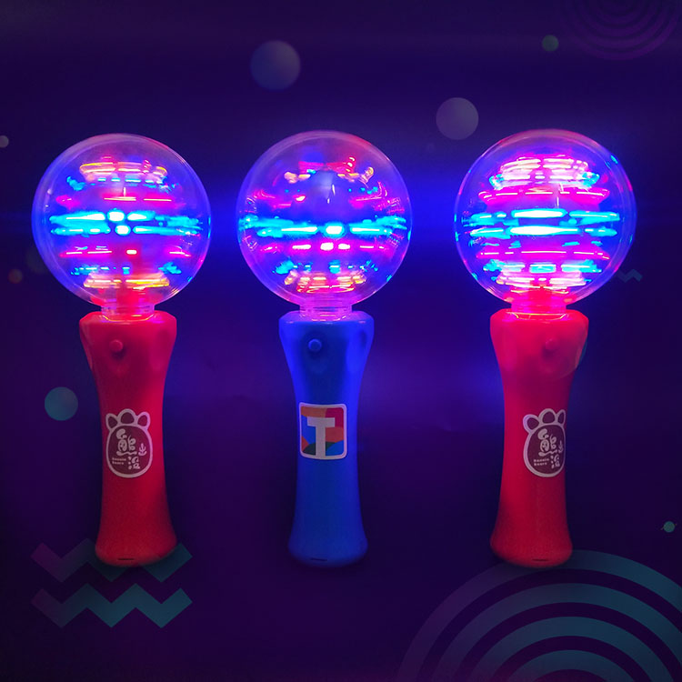 Детские игрушки, светодиодная палочка для спиннинга, яркие светодиодные мигающие игрушки для спиннинга, светодиодная палочка для спиннинга