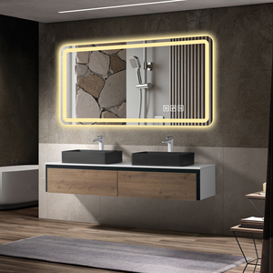 <b>LED</b> Bathroom Vanity <b>Mirror</b> 28x60inch Anti Fog Dimmable Shatter Proof Tempered Glass <b>Wall</b> Mounted Ideal For Bathroom - Product Image 4
