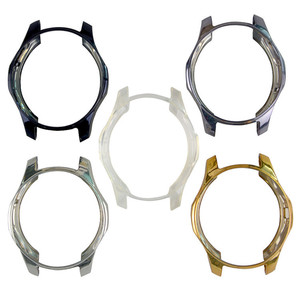 <span class=keywords><strong>Gear</strong></span> <span class=keywords><strong>S3</strong></span> <span class=keywords><strong>frontier</strong></span> pour <span class=keywords><strong>samsung</strong></span> Galaxy Watch 46mm coque de protection complète plaquée TPU souple - Product Image 6