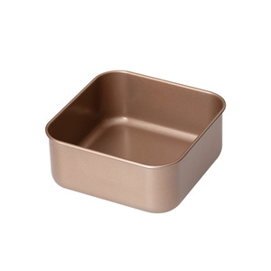 Square Cake Pan Carbon Steel Non-Stick Baking Mold Deep Oven Safe Solid Color For Bread And Cake - Product Image 3