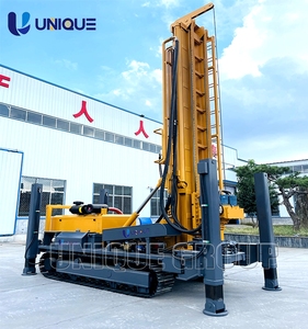 Haute efficacité 800m-1000m hydraulique Portable plate-forme de forage de puits d'eau perforadora de pozos de agua Mine plate-forme de forage d'eau - Product Image 1