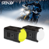 Phare de conduite LED mini 100W Senlo X6 longue durée de vie, projecteur de voiture, feu antibrouillard LED pour SUV, lampe de conduite externe pour véhicule