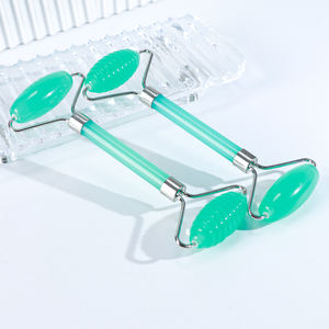 نمط جديد أبيض تدليك الوجه الراتنج اليشم الأسطوانة مزدوجة الوجهين رفع العين اليشم الأسطوانة Gua Sha - Product Image 4