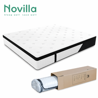 Matelas de lit Queen Size en gros pour un sommeil confortable, respirant, anti-acariens, luxe, pour bien dormir, en stock