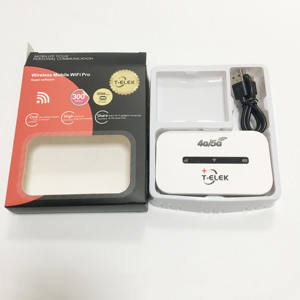 T-elek Pocket Hotspot 4G LTE a través de SIM <span class=keywords><strong>WiFi</strong></span> 150 Mbps Tarjeta SIM Micro Slot Router móvil - Product Image 4