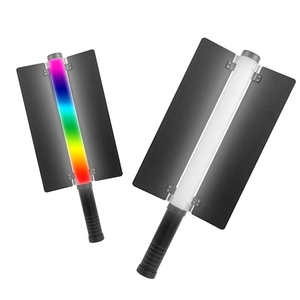 Factory Price Battery Operated Rechargeable <strong>Wand</strong> Handheld Stick <strong>Light</strong> RGB Tube LED <strong>Light</strong> Photography - Product Image 1