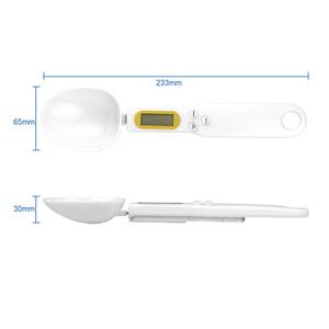 Smart Mini Kitchen Digital waage Elektronischer Kunststoff 1g Division Lebensmittel gewichts messlöffel für Pulver Gramm Unzen - Product Image 3