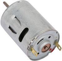 Motor Magnet Permanen DC HongYang 380 12V/24V/36V Kebisingan Rendah Torsi Tinggi 50W Panjang 38mm Sikat Mikro 12000RPM Rumah Pintar