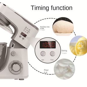 Batteur à pâte 6 Machine de chef multifonctionnelle Batteur à seau en acier inoxydable 5L <span class=keywords><strong>Robot</strong></span> culinaire <span class=keywords><strong>avec</strong></span> minuterie - Product Image 4