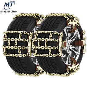 Article très vendu Chaînes <span class=keywords><strong>de</strong></span> voiture antidérapantes <span class=keywords><strong>de</strong></span> type universel État neuf Chaînes en fer pour pneus <span class=keywords><strong>neige</strong></span> pour berline - Product Image 1