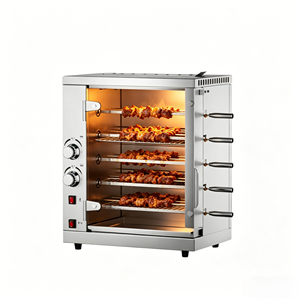 Rôtissoire à gaz multifonctionnelle à 6 broches pour poulet, canard et jambe de porc, idéale pour les restaurants et les barbecues - Product Image 2