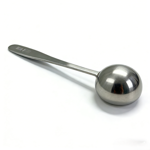 Cuchara Personalizada de Alta Calidad para Postres, Azúcar y Sal, Cuchara Arcoíris de Acero Inoxidable SUS304, Cuchara Redonda para Especias, Helado, para Hotel y Bodas - Product Image 1