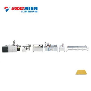 PVC Wood Plastic Compound Composite Profile Producing Extrusion Machine