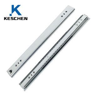 산업용 캐비닛 계단 서랍 손잡이 53 와이드 고하중 슬라이드 레일 베어링 가이드 3단 확장 두꺼운 트랙 서랍 슬라이드 - Product Image 4