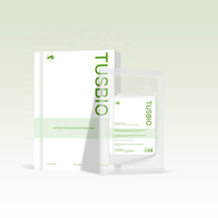 Masque en tissu apaisant et réparateur Halal au filtrat de Bacillus et à la Centella Asiatica, hydratant, anti-rides et anti-âge, bio
