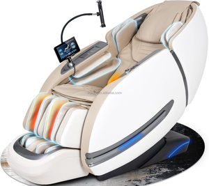 ผู้ผลิตเก้าอี้นวดแบบไร้แรงโน้มถ่วง SL Track OEM เก้าอี้นวด 4D ไร้แรงโน้มถ่วง พร้อมบลูทูธและถุงลมนิรภัยทั่วร่างกาย - Product Image 1