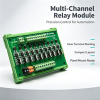 Module relais 10 canaux avec sortie transistor, protection de circuit, amplification PLC, contrôle par microcontrôleur, carte de commande de puissance