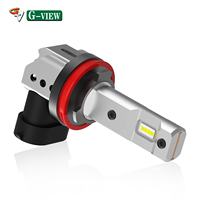 GVIEW 8000LM GMX H7 H8 H11 Lampe frontale à LED Canbus Brightest Bulbs Compatible avec les modèles X1 Cayenne Polo X3