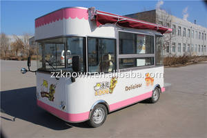 Carrito de Comida Móvil Eléctrico de Acero Inoxidable y Aluminio 2025, Cocina Ambulante, Camiones de Desayuno y Aperitivos, Quiosco de Venta de Hot Dogs - Product Image 2