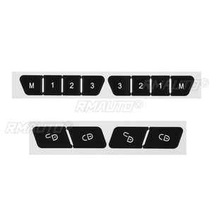 Set <b>Car</b> Button Repair Sticker Steering AC Window <b>Decals</b> Stickers New for Mercedes for Benz 2007-2014 Button Repair Sticker <b>Decal</b> - Product Image 5