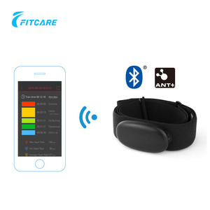 สองโหมดยิมคลับทีมฝึกอบรมอัตราการเต้นหัวใจตรวจสอบสาย BLE และ ANT + OEM ODM ที่มีอยู่ - Product Image 6