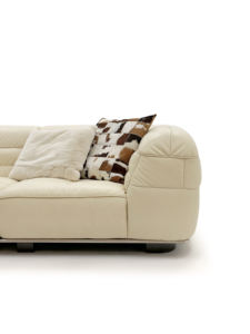 كرسي حديث وفاخر من وحدات مقطعية مع تصميم متموج للشقة أفضل أثاث غرفة معيشة قابل للتمديد - Product Image 2