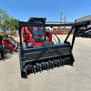 Équipement forestier vente CHAUDE mulcher débroussailleuse tondeuse souche meuleuse dérapage accessoires de direction à vendre - Product Image 1