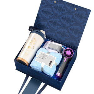 Blue Gift Luxury Business Gift Set With Personalization For Clients And Employees Promotional Novelty Gifts - Product Image 1