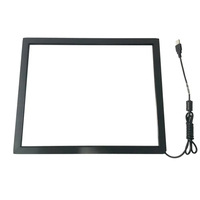 Nouvel écran tactile infrarouge HD YINGTOUCH 19 pouces à cadre ouvert, terminal de libre-service médical gouvernemental, stable et multi-touch