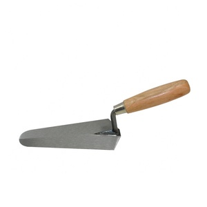 Mango de madera, tapa de metal <span class=keywords><strong>18</strong></span> cm acero <span class=keywords><strong>al</strong></span> carbono bricky paleta herramienta Drywall - Product Image 1
