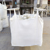 Fourniture d'usine Super Sack 1 tonne sacs Jumbo Fibc grand sac en vrac emballage croisé supérieur couleur plate fond plat de qualité alimentaire 1500kg 1000kgTon