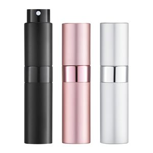 Atomizador de Perfume de Bolsillo Mini de Aluminio Giratorio de 10ml, Recargable, Certificado CE/REACH, Logotipo Personalizado, Se Acepta OEM/ODM - Product Image 2