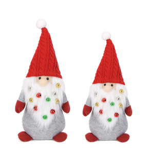 Gnomos Navideños Personalizados de Fábrica, Estilo Nórdico de Lujo, Color Borgoña, Duende <span class=keywords><strong>Travieso</strong></span>, Regalos de Navidad Personalizados - Product Image 1