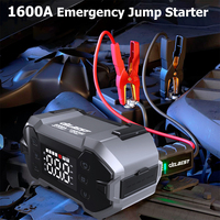 Q30 Multifunktionaler Starthilfe-Booster, 1600A Spitzenstrom, 16000mAh Akku, 150PSI Luftkompressor