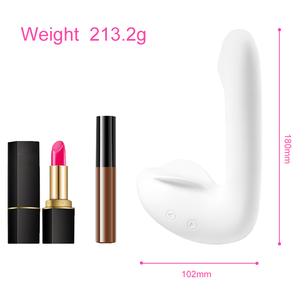 Vibratore Interattivo a Forma di Cigno con Controllo AI APP, 9 Velocità, Impermeabile, Ricaricabile USB, in Silicone - Product Image 4
