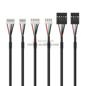 도매 4P 5P 터미널-차폐가있는 USB 수 케이블 Hp2.0 Xh2.54 듀퐁 마더 보드 전원 코드 - Product Image 5