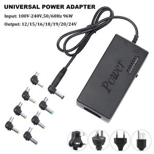 Adaptateur secteur universel 96W 12V-24V Adaptateur secteur pour <span class=keywords><strong>chargeur</strong></span> d'ordinateur portable avec connecteur à 8 embouts CC - Product Image 2