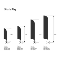Vente en gros de mâts télescopiques double face en alliage d'aluminium de type P pour l'extérieur Drapeau du commerce extérieur Drapeaux promotionnels Bannières