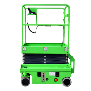 UNW gunting pengangkat hidrolik, jenis baru 5m pengangkat Semi elektrik ponsel <span class=keywords><strong>Mini</strong></span> Platform angkat 300kg - Product Image 5