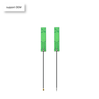 Antenne PCB LTE 4G 3G 2G GSM NB-IoT avec support adhésif, gain élevé pour IoT, longueur de câble et connecteur personnalisables