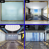 Selbst klebende elektronisch schaltbare Smart Film Pdlc Smart Tint Pdlc Film Smart Fenster folie für Glas
