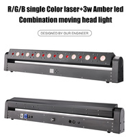 Barre lumineuse laser de club professionnel 8x3w lumière principale mobile laser dj faisceau lazer lumières