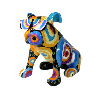 Nuova Statuetta Decorativa per Casa Personalizzabile, Scultura di Bulldog Francese, Scultura da Giardino - Product Image 5