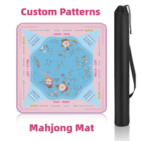 Tapis de jeu de mahjong et de poker personnalisé, pliable, moderne, imperméable, antidérapant, insonorisant, en néoprène de 3 mm