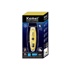 Cortadora <span class=keywords><strong>de</strong></span> Pelo Eléctrica Recargable <span class=keywords><strong>Profesional</strong></span> KEMEI KM-PG1947, <span class=keywords><strong>Recortadora</strong></span> <span class=keywords><strong>de</strong></span> <span class=keywords><strong>Barba</strong></span> para Hombre - Product Image 5