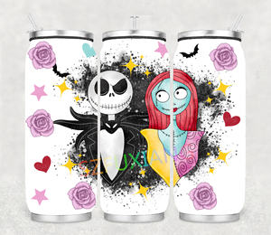 Personnage de film d'horreur <span class=keywords><strong>Jack</strong></span> et Sally design enfants Soda <span class=keywords><strong>Cola</strong></span> peut en acier inoxydable double paroi sous vide gobelet Halloween - Product Image 4