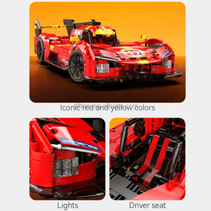 CADA C63008W 499P 1/10 Racing Roadster Thể Thao Đua Xe Tự Làm Gạch Xe Ô Tô Đồ Chơi Xây Dựng Khối Bộ - Product Image 4