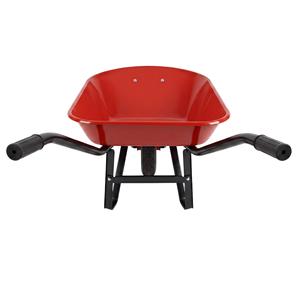 WB7200 130kg Heavy Duty Construction Wheelbarrow 3.25-8 Pneumatic Rubber <b>Wheel</b> Carretilla Powder Coated 0.7mm Metal Tray - Product Image 3