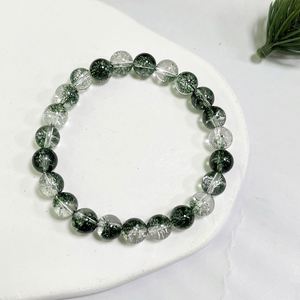 Bracelet en pierre naturelle avec perles de verre colorées pour la gestion du stress, faible commande minimum, assurance commerciale - Product Image 3